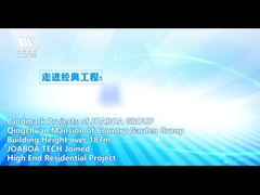 Progetto di alluminio della facciata del progetto residenziale di qualità superiore del giardino del paese