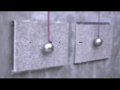 Prova d'impatto del sistema integrato di rivestimento per superficie sottile di pietra decorativa e di risparmio energetico Joaboa Tech